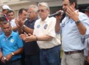 Campanha 2012, Rogério Teófilo, Tarcizo Freire e Teo Vilela com o senador Aécio Neves