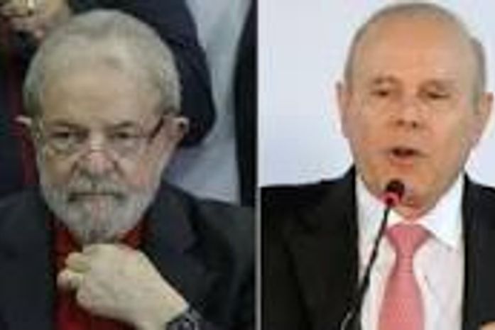 Lula e ex-ministro da fazenda Guido Mantega
