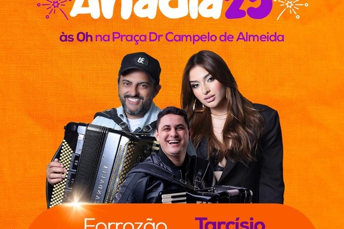 Prefeitura de Anadia anuncia Festa da Virada