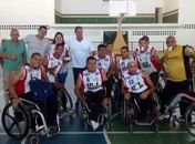 Time de basquete da Adfima representa AL em campeonato regional