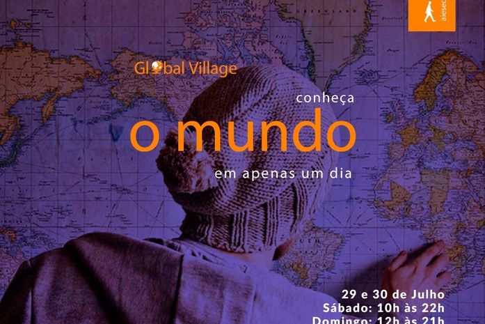 Global Village reúne intercambistas de diferentes países neste final de semana
