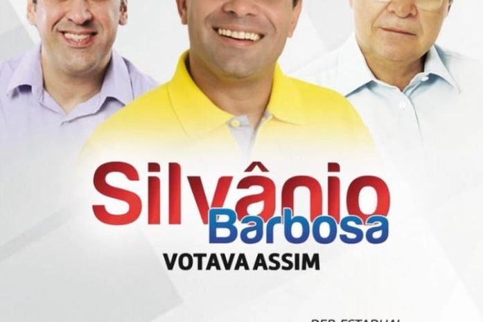 Silvânio Barbosa segue em material de campanha de candidatos