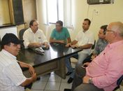 Luciano Brabosa em reunião com a diretoria do ASA