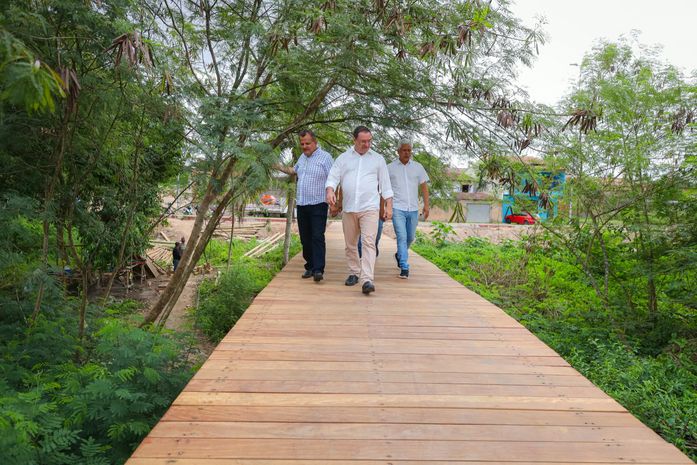 Ponte-passarela será atração em espaço de lazer e preservação ambiental em Arapiraca