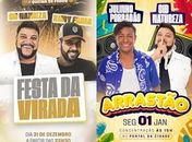 Réveillon de Traipu terá shows na virada e arrastão no 1º dia do ano