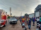 Motociclista fica ferida após colisão entre veículos em Arapiraca