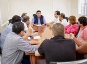 Prefeito Júlio Cezar se reúne com superintendente e procurador da Conab