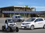 Renault inaugura conjunto de painéis solares e abastece veículos elétricos com energia 100% limpa