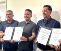 Paulo Dantas e Marlan Ferreira assinam ordens de serviço para novas obras em Limoeiro de Anadia 