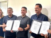 Paulo Dantas e Marlan Ferreira assinam ordens de serviço para novas obras em Limoeiro de Anadia 