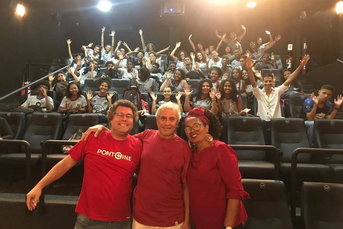 Instituto Raízes de Áfricas participa de debate com alun@s do Instituto de Educação do Rio de Janeiro.