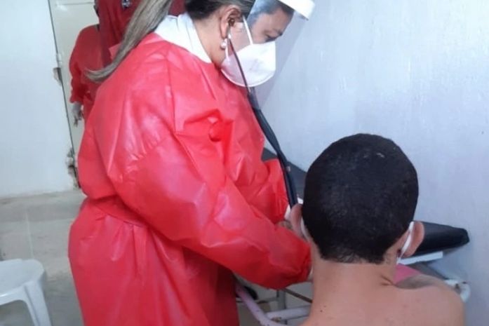 Reeducandos que apareceram em vídeo passando mal têm quadro de saúde estável