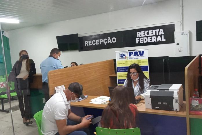 Severino Pessoa reativa unidade da Receita Federal em São Miguel dos Campos