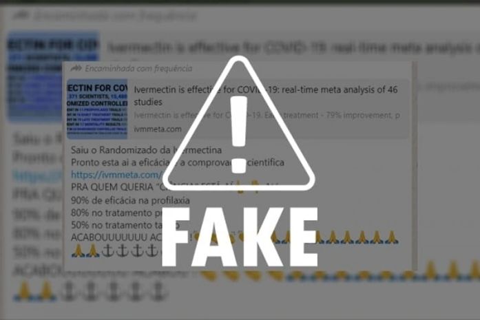 É falso que eficácia da ivermectina no tratamento da Covid-19 tenha sido comprovada