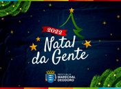 Natal da Gente: Programação inicia nesta quinta-feira (01) com show de luzes e apresentações musicais