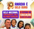 Educação de Anadia conquista Selo Ouro do Compromisso Nacional da Alfabetização