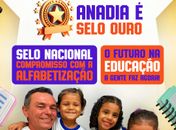 Educação de Anadia conquista Selo Ouro do Compromisso Nacional da Alfabetização
