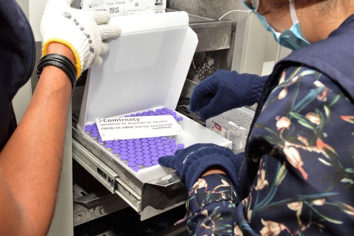 Covid-19: Sistema inovador já agendou mais de 300 pessoas para primeira dose da Pfizer