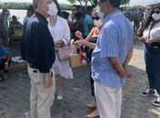 Severino Pessoa prestigia encerramento da Festa de Bom Jesus em Penedo