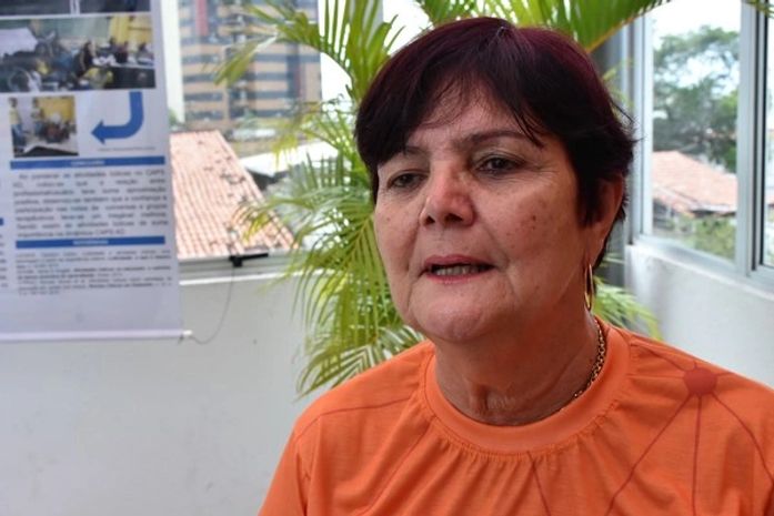 Izolda Dias, gerente de Atenção Psicossocial do Município