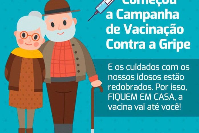 Campanha contra a Gripe: Prefeitura de Anadia vacinará os idosos em casa