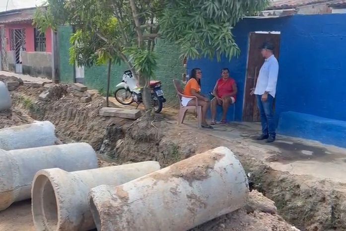 Prefeitura de Anadia realiza obra de esgotamento sanitário no Conjunto Ilda de Oliveira