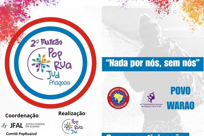 Justiça Federal realiza nesta terça segundo mutirão para atendimento à população em situação de rua