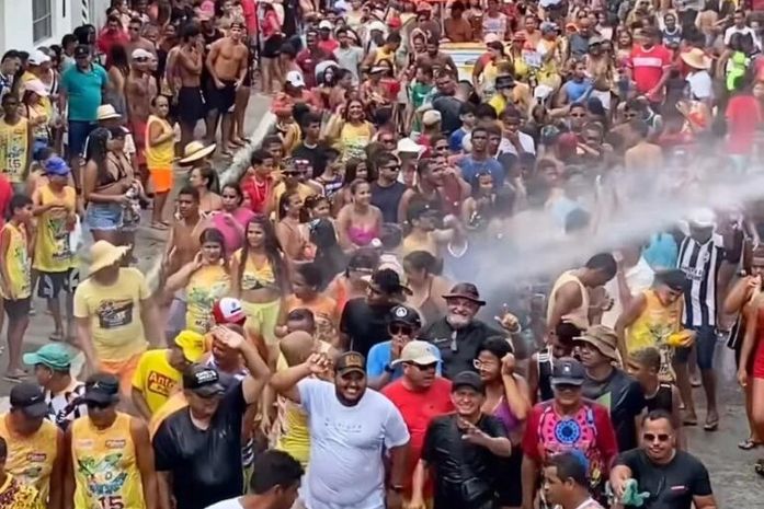 Em Matriz,  Carnaval só terminou na noite de Quarta-Feira com o Bloco Bacalhau na Vara