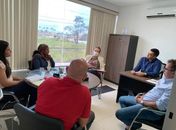 Conagreste recebe representantes da Embrapa e da Aagra