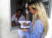 Técnica realiza fiscalização em unidades residenciais