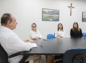 Prefeito Luciano recebe juíza Eliana Acioly para ampliar ações em defesa e proteção da mulher arapiraquense