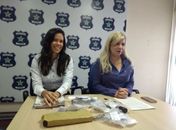Delegada Teíla Rocha e Ana Luíza Nogueira