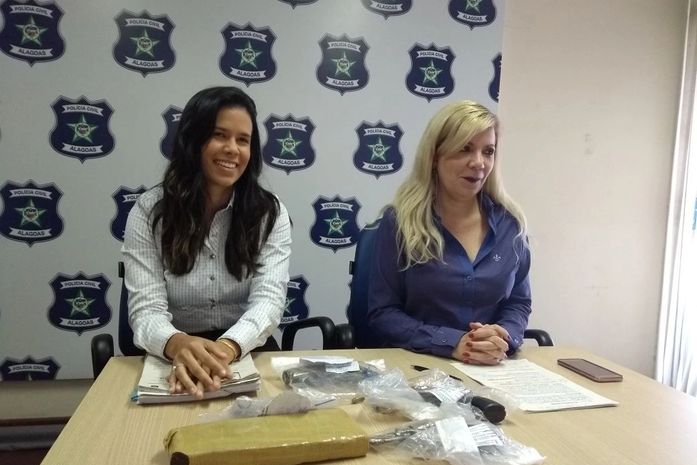 Delegada Teíla Rocha e Ana Luíza Nogueira