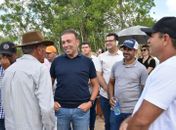 Prefeito Theobaldo Cintra entrega reforma da passagem molhada Elias Capitulino Nolasco no povoado Travessia