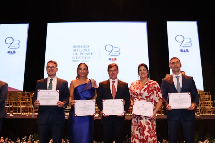 Nova diretoria da OAB/AL toma posse em solenidade no Centro de Convenções de Maceió