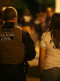 Agentes da Polícia Civil