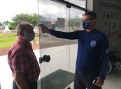 Prefeitura de Arapiraca adota medição de temperatura de servidores e usuários no Centro Administrativo