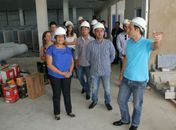 Prefeita Célia Rocha vistoria obras 