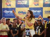 “Estou pronta pra mais, Alagoas”: Gabi Gonçalves apresenta candidatura à reeleição com o número 15777
