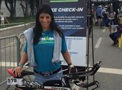 Triatleta Adriana Mangabeira Wanderley