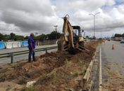 Prefeitura de Arapiraca retoma obra de iluminação da rodovia Al-220