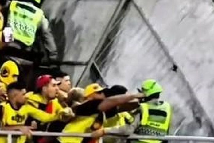 Torcedor do Sport que agrediu PM durante jogo com CRB é preso no Recife