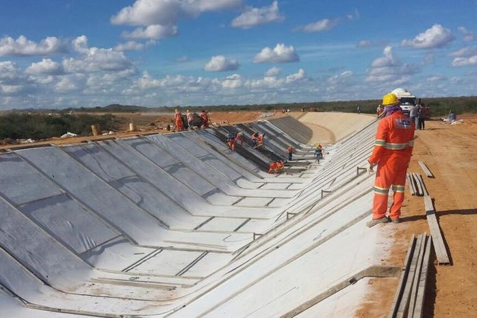 Obra de transposição do São Francisco