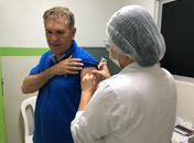 Secretaria de Saúde de São Miguel dos Campos promoveu o dia "D" da vacinação contra a Influenza (gripe) 