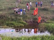 Corpo é encontrado boiando em barragem no interior de AL; Bombeiros realizam resgate