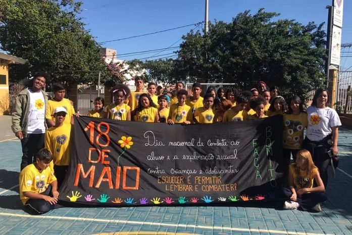 LBV e CREAS realizam ações educativas sobre o Maio Laranja