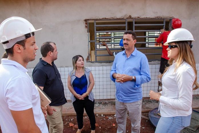 Obras de reforma e ampliação avançam em mais de 10 escolas da rede municipal de Limoeiro de Anadia