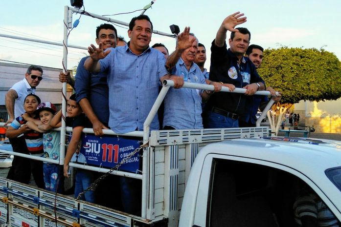 Severino e Randerson participam de carreata de Biu de Lira em Jaramataia