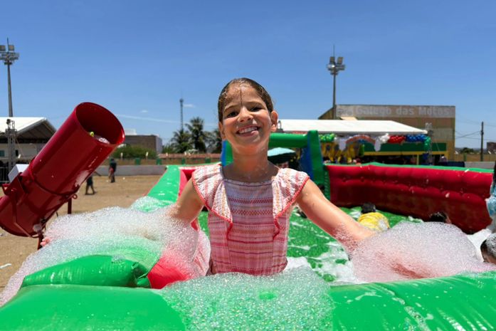 Prefeitura de Santana promove Festa das Crianças em domingo de muita alegria e diversão