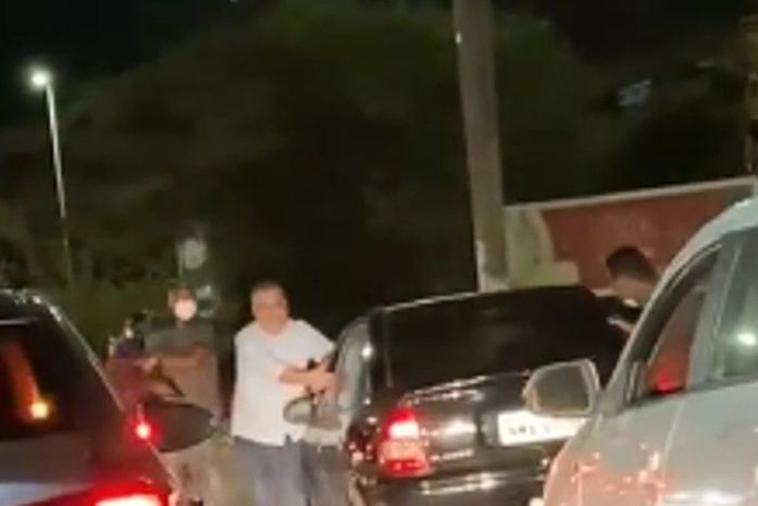 Alfredo Gaspar em vídeo que viralizou